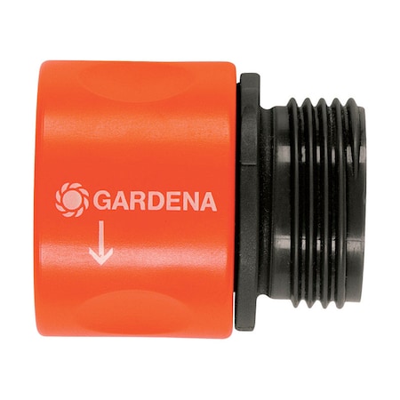 Gardena Gardena 5/8 and 1/2 in. Nylon/ABS Threaded Female Hose Connector 36917